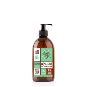 Sapun negru hidratant pentru corp si maini - Menta 500ml - Théophile Berthon - Img 1