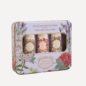 Set Creme pentru Maini cu Ulei de Masline si Ulei de Migdale 3 x 30ml - Verbina / Trandafir/ Lavanda - Panier des Sens