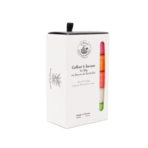 Cofret Cadou 5 x 125g - Sapunuri cu Unt de Shea - Vitalitate - Img 3