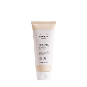 Crema de Corp nutritiva - Ulei de Masline si Lapte de Ovaz 200ml - Fer à Cheval - Img 1