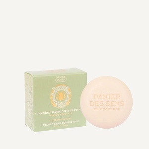 Sampon solid pentru Par Normal - Migdale 75g - Panier des Sens - Img 1