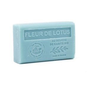 Sapun hidratant cu Unt de Shea bio 125g - Floare de Lotus