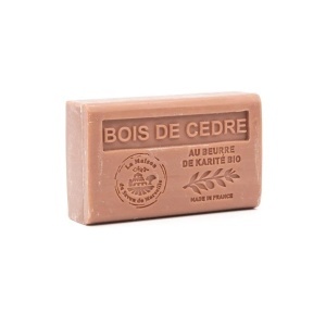 Sapun hidratant cu Unt de Shea bio 125g - Lemn de Cedru