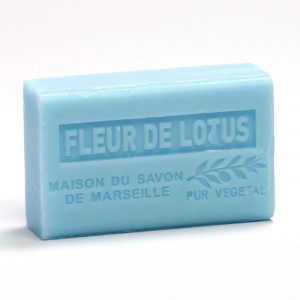 Sapun hidratant cu Unt de Shea bio - Floare de Lotus 125g - Img 1