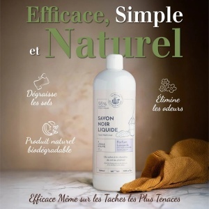 Sapun negru menager 1L - Parfum Lavanda  - Img 4