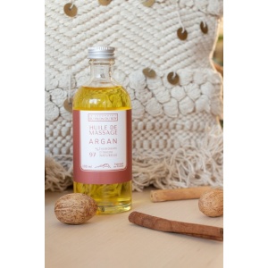 Ulei de Masaj cu Argan 100ml - La Savonnerie du Pilon du Roy - Img 2