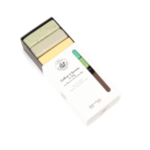 Cofret Cadou 5 x 125g - Sapunuri cu Unt de Shea - Armonie