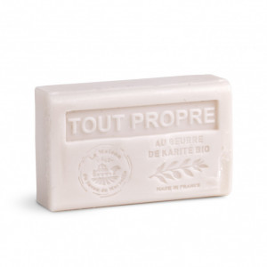 Sapun hidratant cu Unt de Shea bio - Tout Propre 125g - Img 1