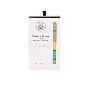 Cofret Cadou 5 x 125g - Sapunuri cu Unt de Shea - Armonie - Img 2