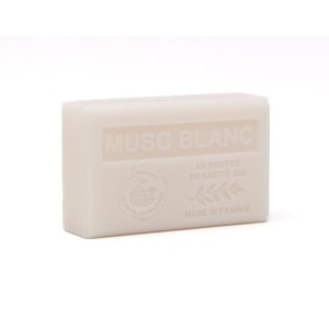 Sapun hidratant cu Unt de Shea bio 125g - Mosc Alb
