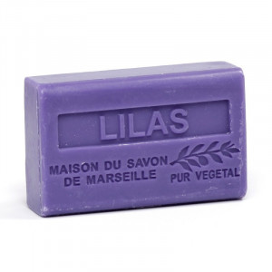 Sapun hidratant cu Unt de Shea bio - Liliac 125g - Img 1