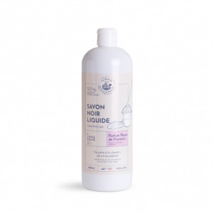 Sapun negru menager 1L- Parfum Fleurs de Provence