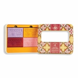 Cofret Cadou Découverte – 4 săpunuri parfumate cu unt de shea 4 x 60g - Img 3