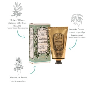 Crema de Maini hidratanta cu Ulei de Masline si Ulei de Migdale 75ml - Iasomie - Panier des Sens - Img 2