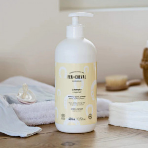 Lotiune protectoare pentru Bebelusi, cu Ulei de Masline 400ml - Fer à Cheval - Img 2