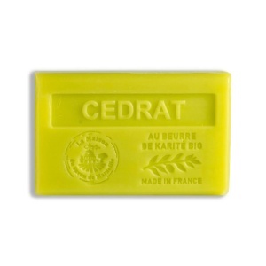 Sapun hidratant cu Unt de Shea bio 125g - Cedrat - Img 3
