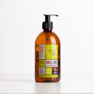 Sapun negru hidratant pentru corp si maini 500ml - Verbina si Lamaie - Théophile Berthon