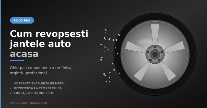 Cum revopsesti jantele auto acasa - ghid pas cu pas | SILCO
