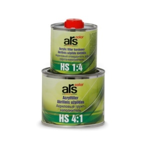 FILLER HS 2K 4:1 GRI 0.4L+0.1L/SET-ARS