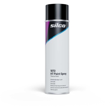 SPRAY VOPSEA TERMICA 600C NEGRU 500ML 12BUC/CUT-SILCO