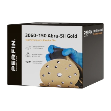 DISC ABRAZIV GOLD 15 GAURI P320 150MM 100BUC/CUT-SILCO - Img 2