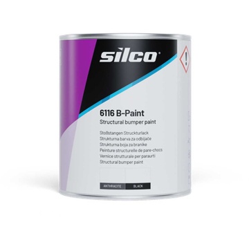 VOPSEA BUMPER PAINT NEGRU 750ML 6BUC/BAX-SILCO