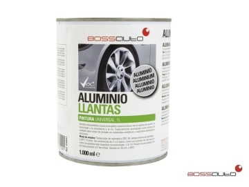VOPSEA PENTRU JANTE ARGINTIU (RAL9006) CUTIE 1L-BOSSAUTO
