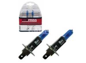 Bec Carpriss H1 12V 60/55W P14.5s Albastru Tip Xenon Set 2 buc