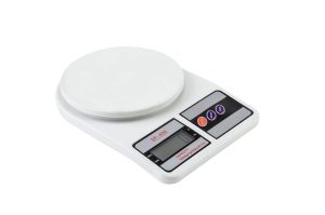 Cantar de bucatarie, LCD, 10KG, Alb - Img 2
