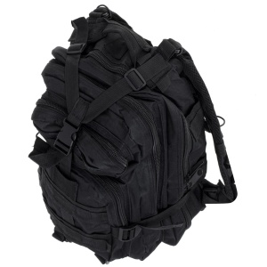 Rucsac Tactic Militar, culoare NEGRU, capacitate 25l - Img 2