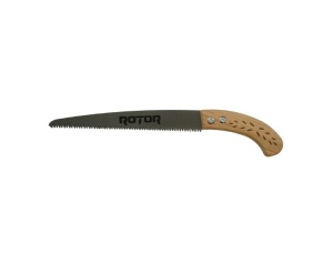 Fierăstrău manual 270 mm cu mâner din lemn ROTOR