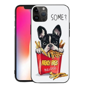Husa de Protectie, Husa de Protectie pentru iPhone 14 Pro Max, din TPU, Imprimeu Bulldog SOME