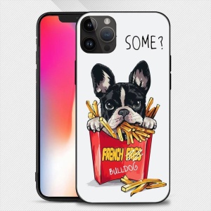 Husa TPU , Model Catel iPhone 14 Pro Max, Alb