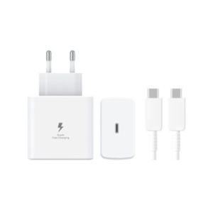 Incarcator Super Fast Charge, Adaptor Fast Charge 45W, 5A, PD 3.0, Cablu 1m, Incarcator Fast Charge USB Type-C, Alb