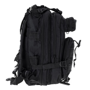 Rucsac Tactic Militar, culoare NEGRU, capacitate 25l - Img 3