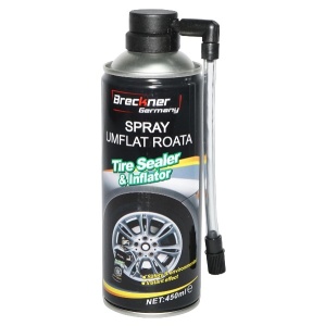 Spray umflat roti cu silicon reparat fisuri anvelopa Breckner Germany