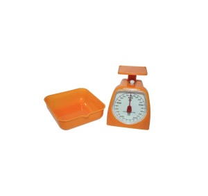 Cantar de bucatarie mecanic, bol inclus, maxima 5 Kg, diverse culori