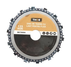 Disc flex lant drujba 125x22mm 14 dinti pentru taiere lemn THOR