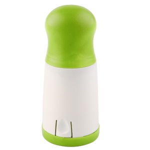 Razatoare Electrica, Doua Cutite, Usor de Folosit, pentru Verdeata, Accesoriu Bucatarie, 17x6x8 cm, Verde