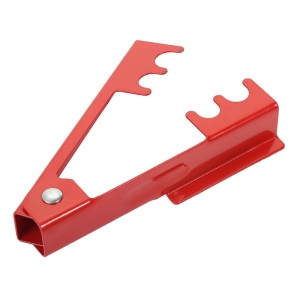 Set 4 Unelte de Gradinarit, pentru Indepartare Spini Trandafiri si Taiere, din PVC/Otel Carbon, Rosu/Verde - Img 2