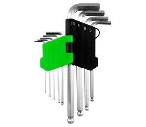 Set 9 chei hexagonale JBM 53740