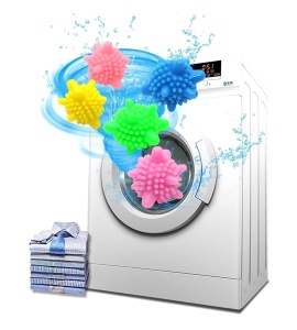 Set 5 bile anti-scamosare si inmuiere a rufelor, pentru masina de spalat - Img 2
