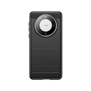 Husa Protectie, pentru Huawei Mate 60 Pro, TPU Carbon, Negru