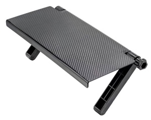 Etajera TV / Monitor din ABS, reglabila, dimensiune 33 x 16.5 cm
