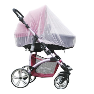 Plasa de Tantari elasatica pentru carucior bebelus, 140 cm - Img 2