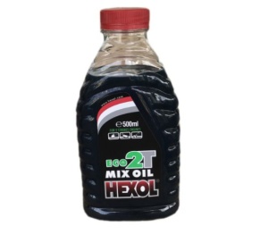 Ulei amestec Hexol Eco 2T, verde, 500ml
