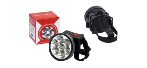 Lanterna Frontala LED 6.5x6.5cm cu Banda Elastica