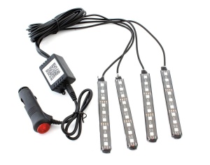 Lumini UnderCar LED - RGB pentru interior sau exterior cu Bluetooth - 12cm - Img 2