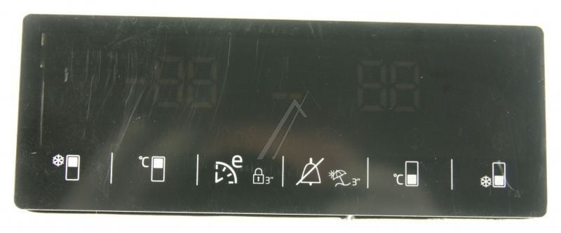 Afișaj electronic frigider Beko RDNE535E20DZM - display