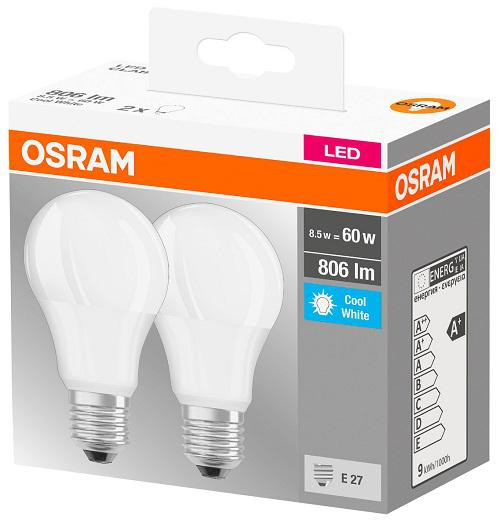 BASECLA60 8,5W/840 230VFR E27 FS2 OSRAM